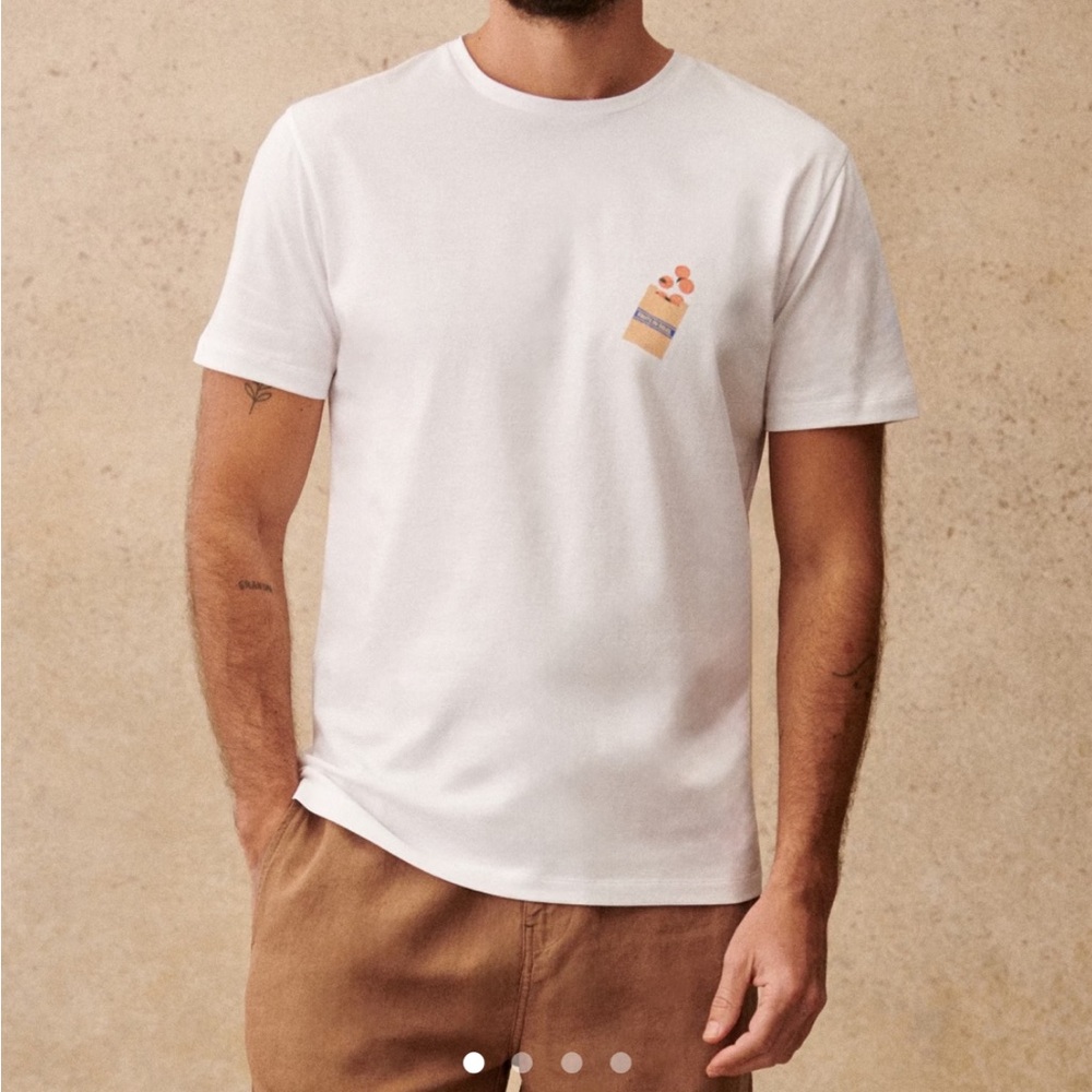 octobre Fruits Du Soleil T-shirt White - Size L